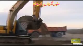 گزارش تلویزیونی کلنگ زنی ایستگاه قطار در بستان آباد باحضور وزیر راه وشهرسازی