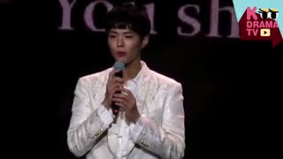 Bo Gum Singing in Fan Meet Compilation