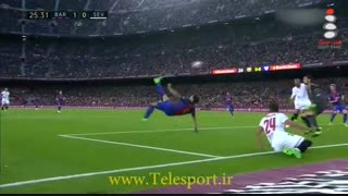 بارسلونا 3 - سویا 0 ؛ بازگشت پرقدرت مسی