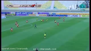 ویدئو توپ120_ خلاصه بازی فولاد1-1سپاهان