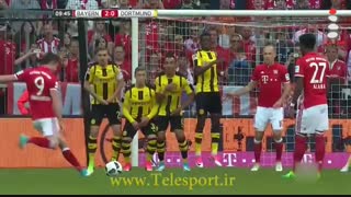 بایرن مونیخ 4 - دورتموند 1 ؛ نمایش اقتدار بایرن در دربی