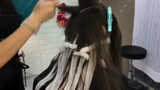 آموزش تکنیک های رنگ کردن موی سر