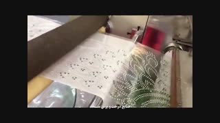 دستگاه نگین چین اتوماتیک بر روی هات فیکس