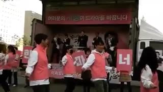 جی چانگ ووک (ووکی) و نام جی هیون برای تبلیغ سریال عاشقانه های مشکوک