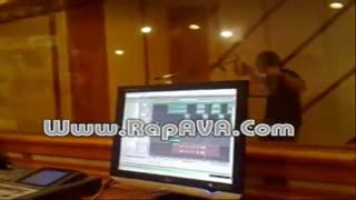 ویدئو بهرام در حال ضبط ترک افسوس