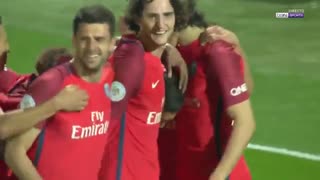 خلاصه بازی  : آنژه  0 - 2  پاری سن ژرمن  ( درخشش دیماریا )