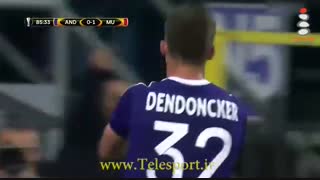 اندرلشت در آخرین دقایق منچستریونایتد را متوقف کرد