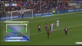 خلاصه بازی :  جنوا  2 -  2   لاتزیو