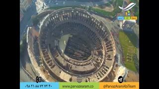 جاذبه های گردشگری شهر رم ایتالیا -  پرواز آرام آبی