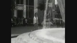 سفر لیدیا در شهر/ سکانسی از فیلم شب(1961)