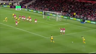 خلاصه بازی :  میدلزبورو  1 - 2  آرسنال
