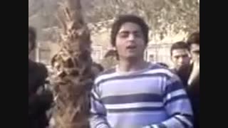 اجرای زیبای نوه فردین بر سر مزار ش