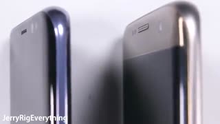 تست مقاومت بدنه ی سامسونگ گلکسی اس 8