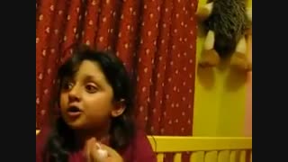 قول دادن یه دختر بچه ناز به باباش