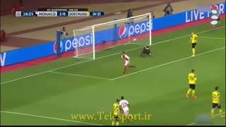 موناکو 3 - دورتموند 1 ؛ این موناکوی شگفت انگیز!