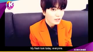 (پسر پرتقالیمون ،مکنه شیک و جذابمون )[ENG SUB] INFINITE - Sungjong's Surprise Stream