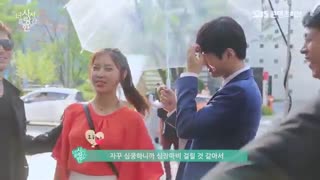 (پشت صحنه سریال زمانی که عاشق نبودیم با بازی میونگی )The time we were not in love behind the scene
