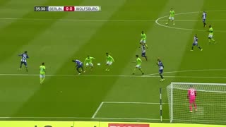 خلاصه بازی : هرتابرلین 1 - 0  وولفسبورگ