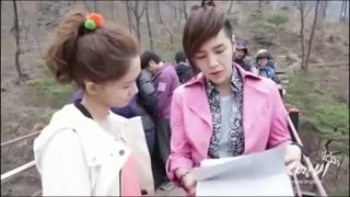 پشت صحنه سریال باران عشق(با بازی یونا از SNSD)