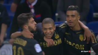 خلاصه بازی : لیون  1 - 2  موناکو