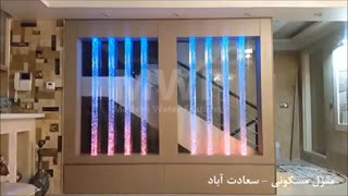 آبنمای حبابی (حباب نما)-ویلای مسکونی
