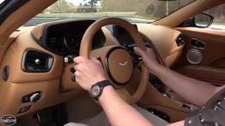 بررسی و تست جاده آستون مارتین DB11 مدل 2017