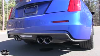 بررسی و تست جاده کادیلاک ATS-V کوپه 2017