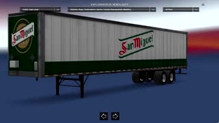 مد لوگو و برند واقعی تریلر ها در بازی American Truck Simulator