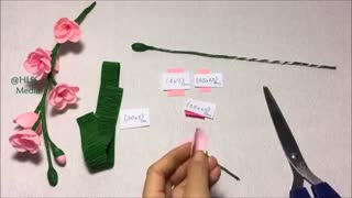 آموزش درست کردن شاخه گل زیبای گیلاس-www.gelaree.com