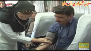 گزارش تلویزیونی اتوبوس سلامت در بستان آباد