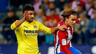 خلاصه بازی :  اتلتیکومادرید  0 - 1  ویارئال