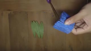 ساخت گل کاغذی بسیار زیبا