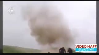 انفجار انتحاری جلوی دوربین