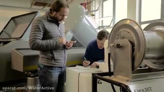 ربات ویدئومتری و واترجت شبکه فاضلاب ساخت شرکت IBOS جمهوری چک