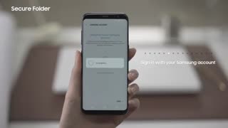 ویدئوهای رسمی سامسونگ در معرفی خانواده S8 :قسمت هفتم فولدر امن