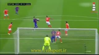 بارسلونا 7 - اوساسونا 1 ؛ در انتظار لغزش رئال مادرید