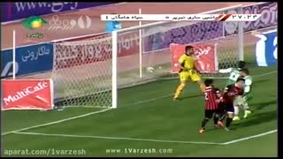 ویدئو توپ120_ خلاصه بازی ماشین سازی0-1سیاه جامگان