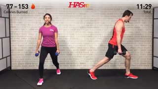 آموزش ایروبیک در خانه -8