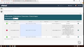 آموزش Cpanel - قسمت 37 ردگیری ایمیل ها Track Delivery