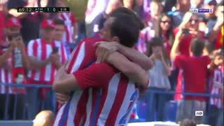 خلاصه بازی :  اتلتیکومادرید  1 - 0  ایبار