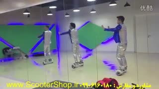 Dance with smart balance wheel