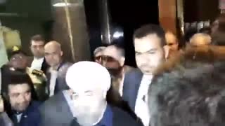بازدید روحانی از ستاد انتخابات