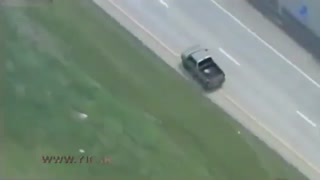 تصادف راننده متخلف بعد از تعقیب گریز با پلیس