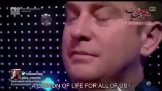 دختر معلولی که باعث تعجب همه شد !