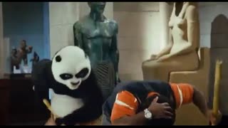 فیلم فاجعه (مبارزه با پاندای کونگ‌فوکار) کلیپ رحمان