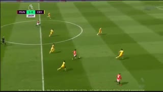 خلاصه  بازی : منچستریونایتد   2  -  0   کریستال پالاس