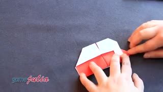 آموزش ساخت جعبه کادویی به شکل قلب