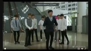 BTS --پشت صحنه در BBMAs