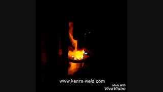 فورجینگ سربه سر میلگرد ها در ستون