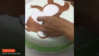 آموزش تزیین کیک تولد